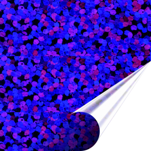 Flex Holographic - Purple - 500mm x 100mm